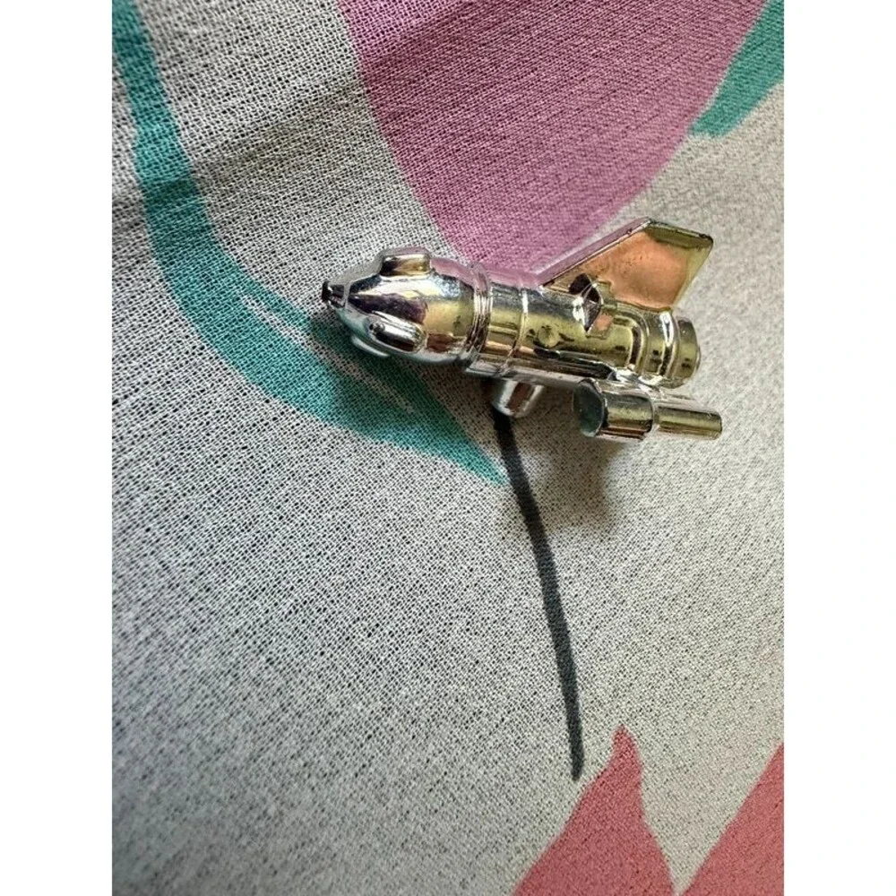 Vintage 1985 G1 Transformers Jumpstarter Weapons Pair Chrome Guns